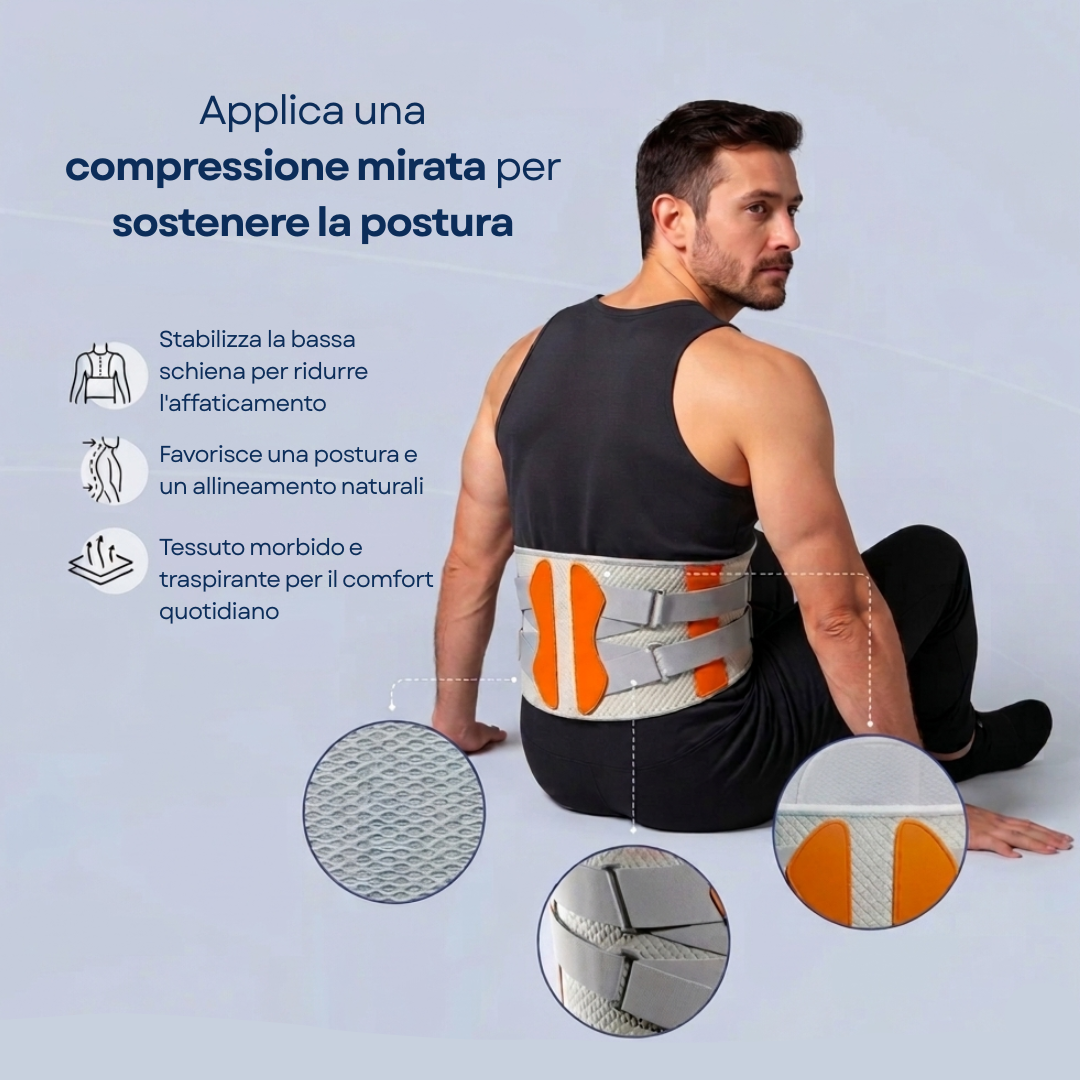 VERTEQ™ | Fascia di supporto multifunzione